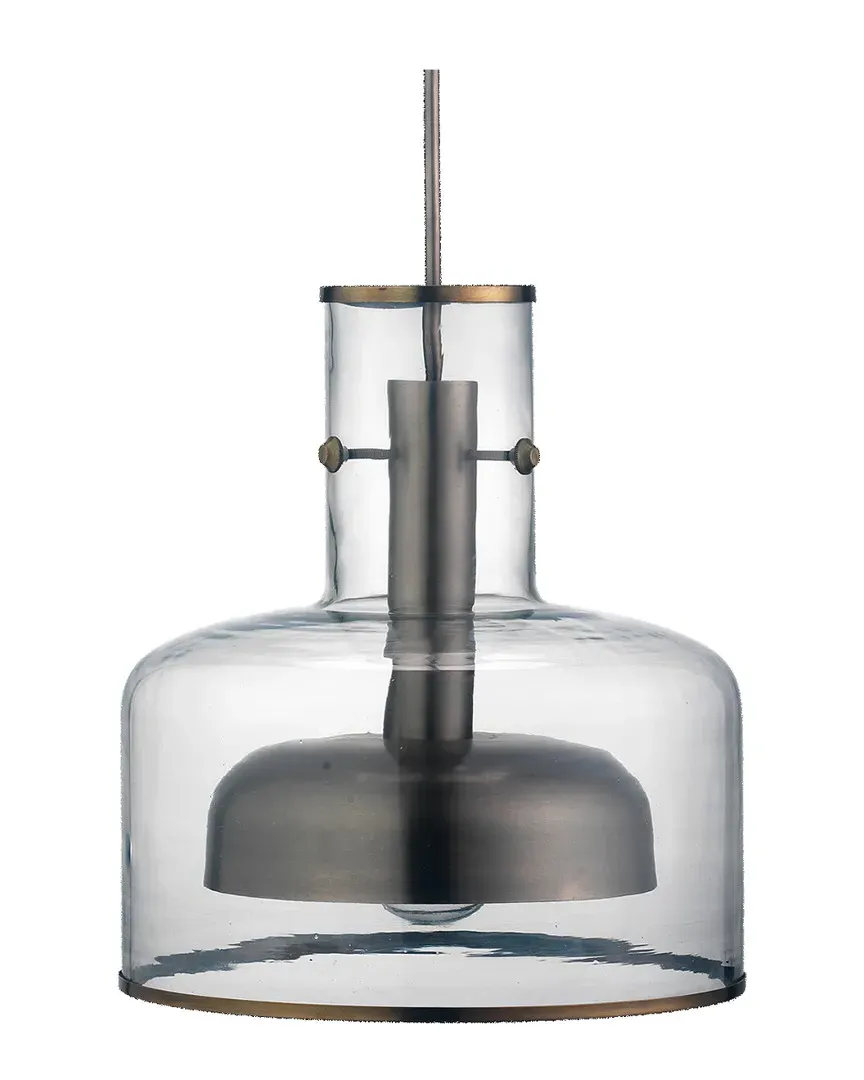 Clyde Pendant Light - Clear, Gun Metal image