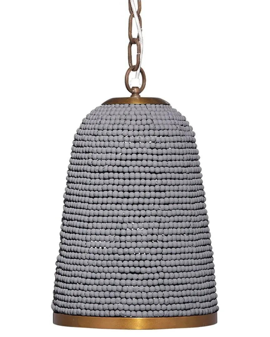 Creekside 1-Light Beaded Pendant - Slate Blue image