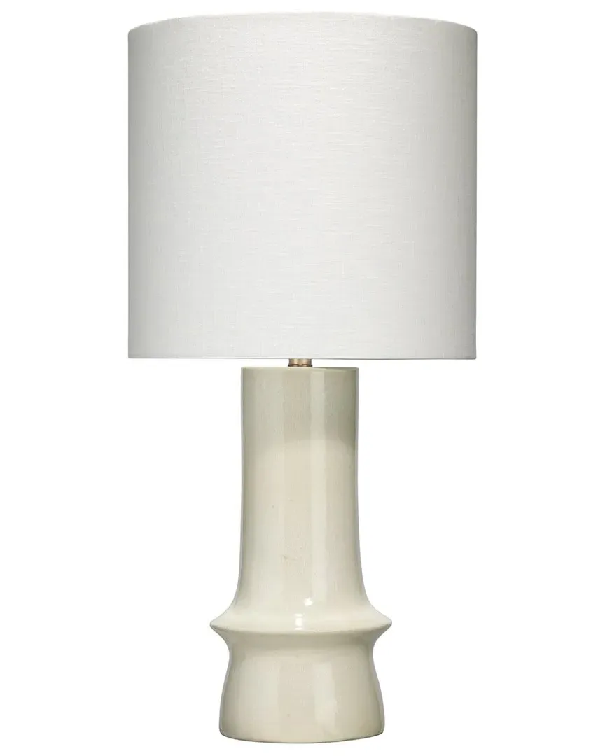 Crest Table Lamp - Off White, Ceramic image