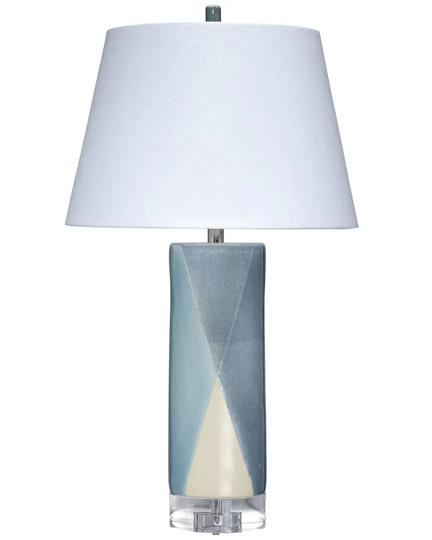 Diamond Table Lamp - Blue, Ceramic image