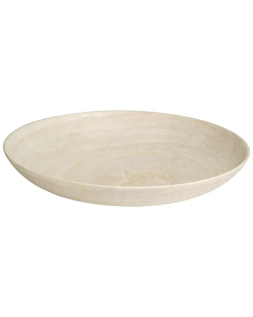 Extra Large Marble Bowl - White