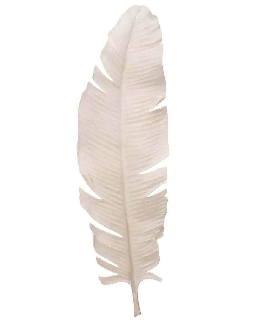 Feather Object - White, Polyresin image