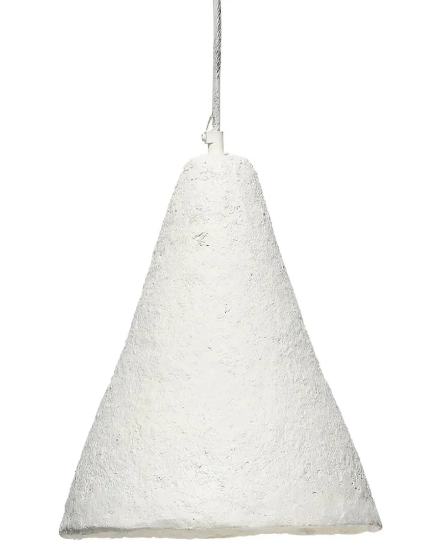 Folio Pendant Light - Off White, Paper Mache image