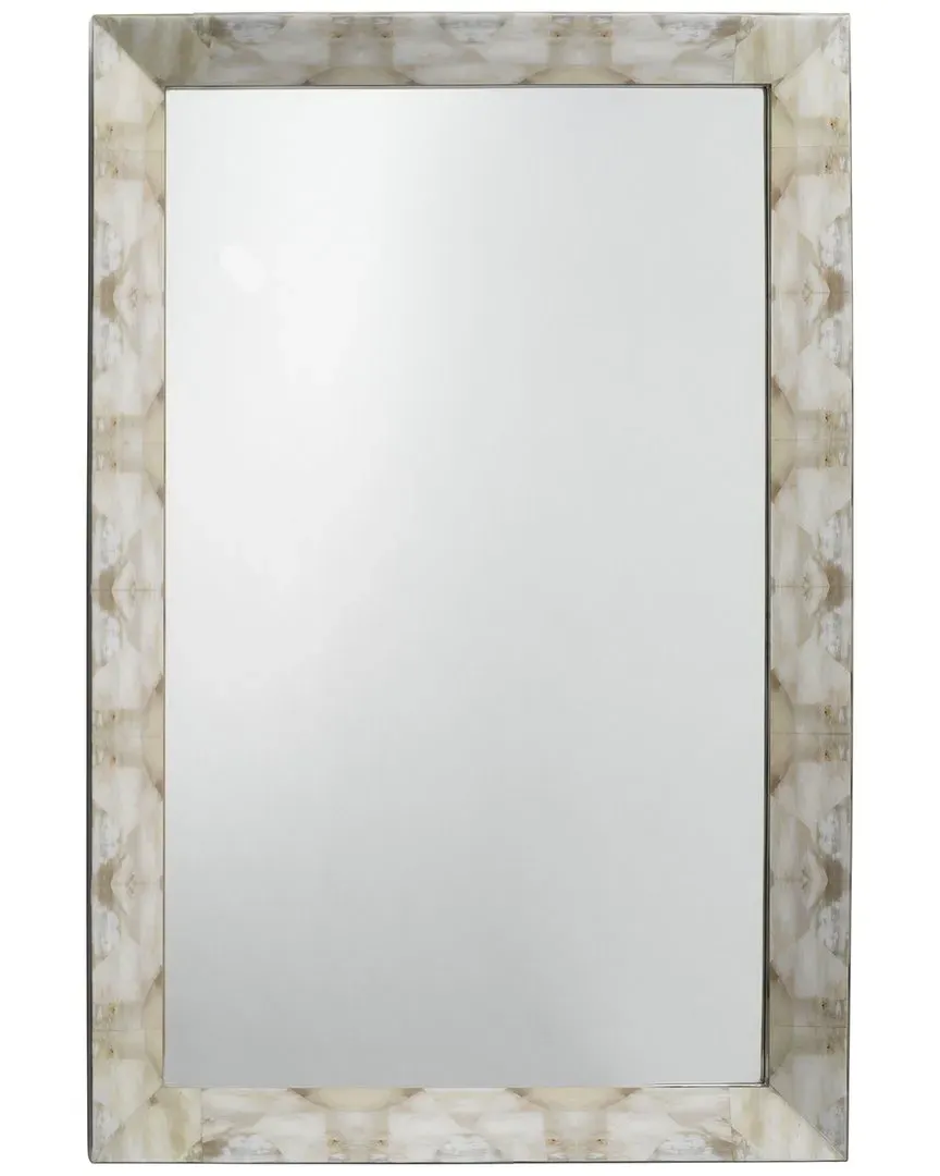 Fragment Rectangle Wall Mirror - Beige, MDF
