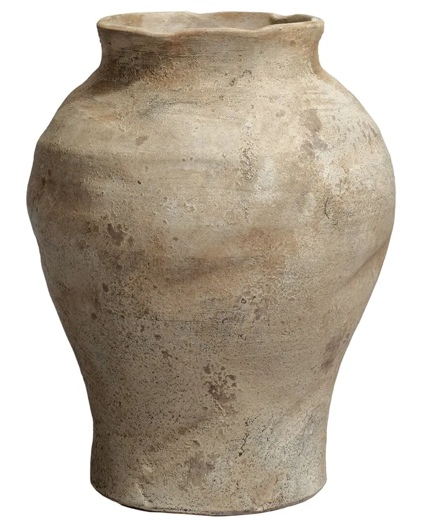 Grove Decorative Vase - Brown, Ceramic image