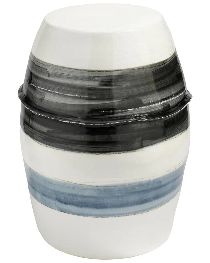 Horizon Striped Side Table - Ceramic