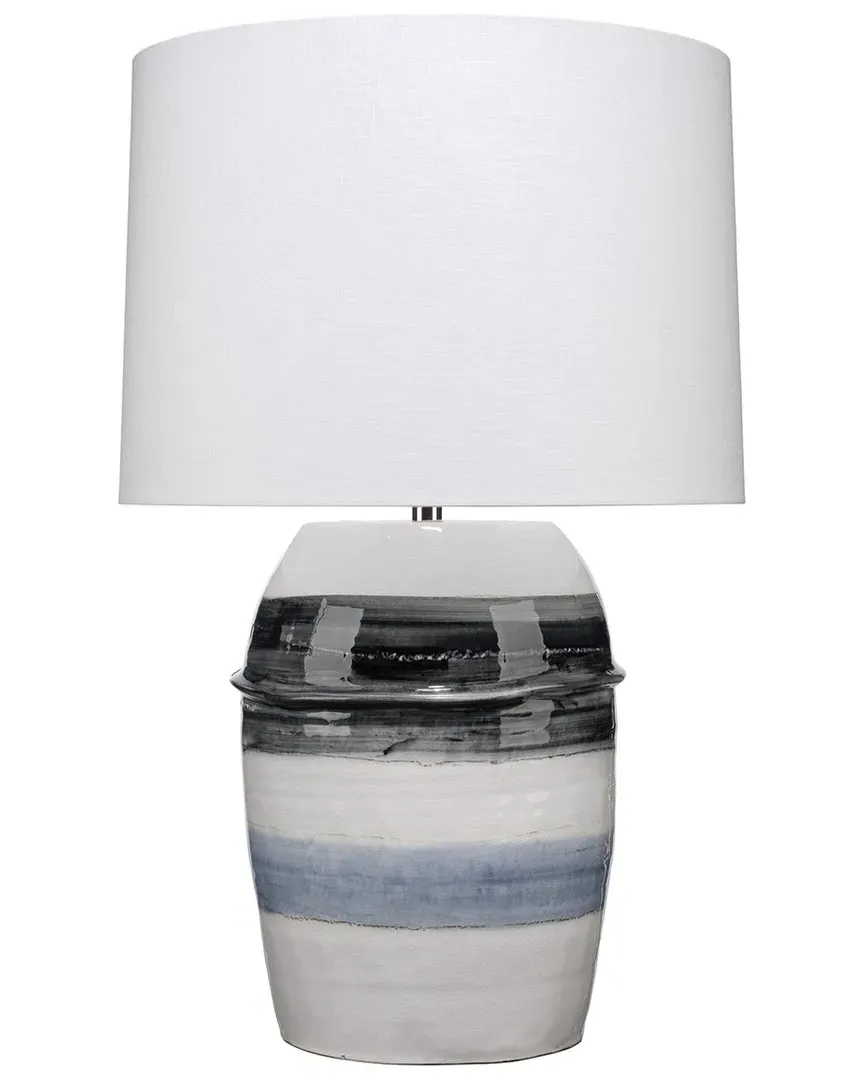Horizon Striped Table Lamp - Ceramic