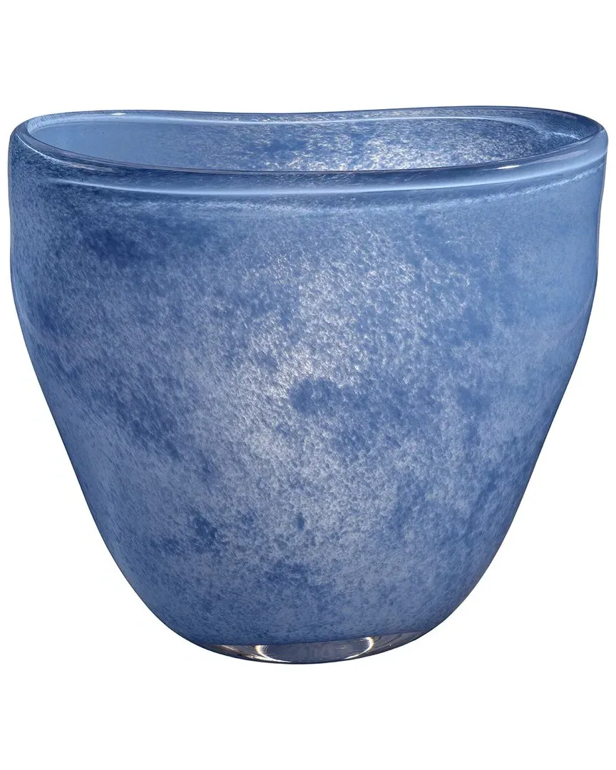 Jamie Young Co. Plunge Blown Glass Vase - Blue image