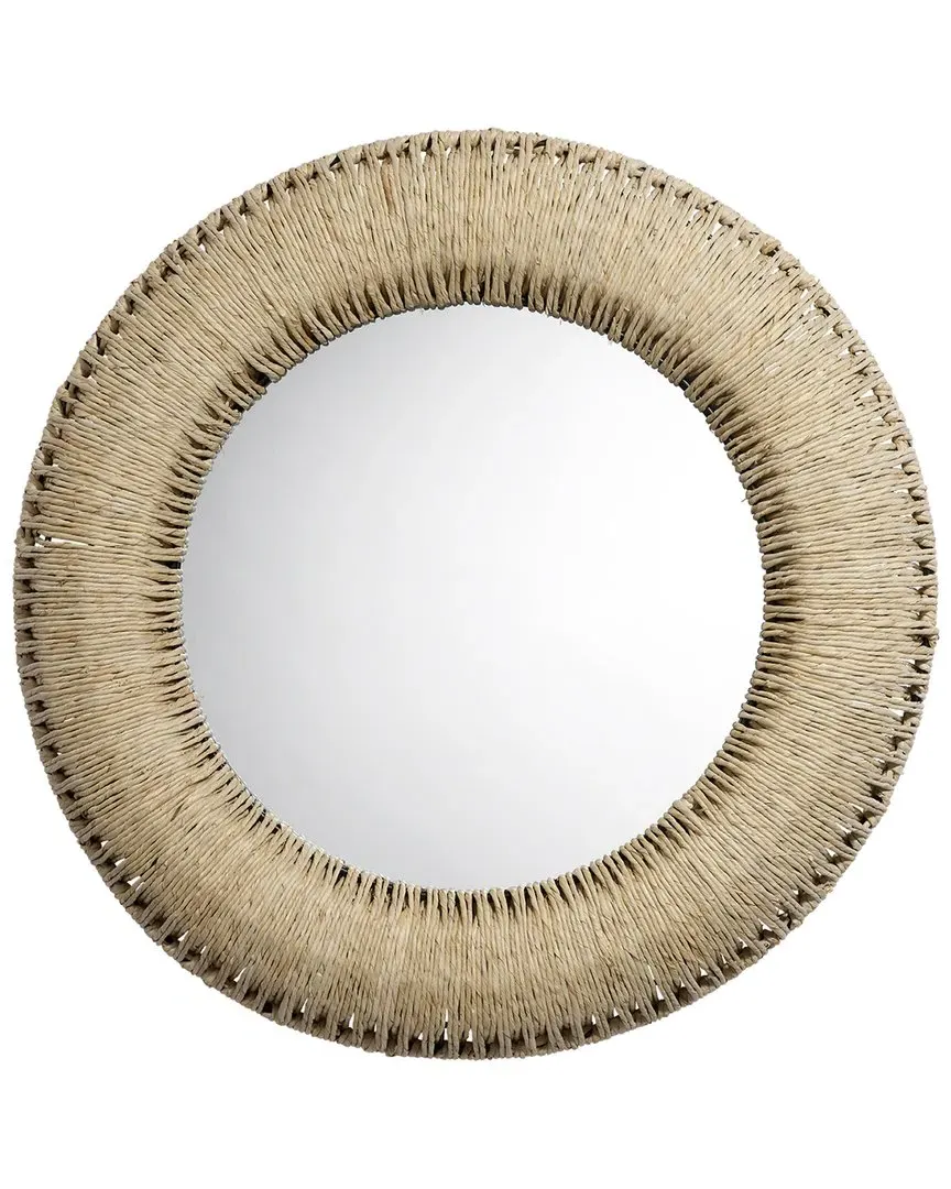 Jamie Young Co. Round Hollis Mirror - Natural image