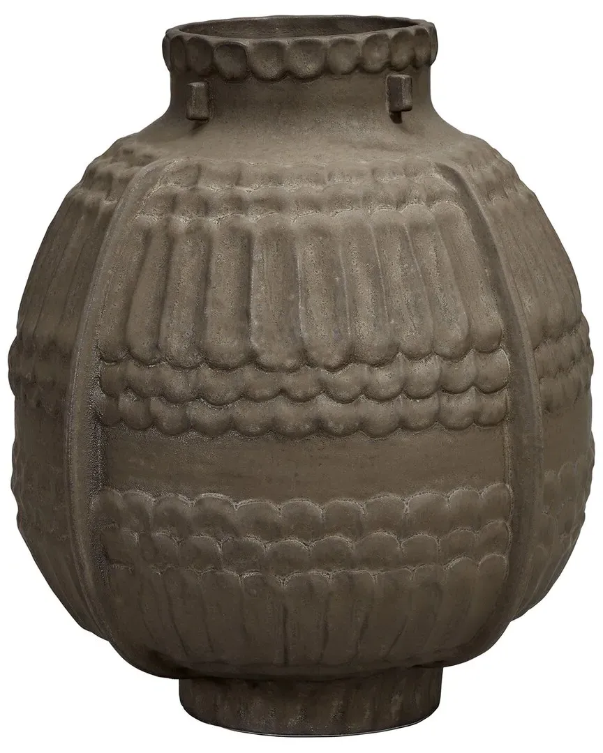 Legend Porcelain Decorative Vessel - Brown image