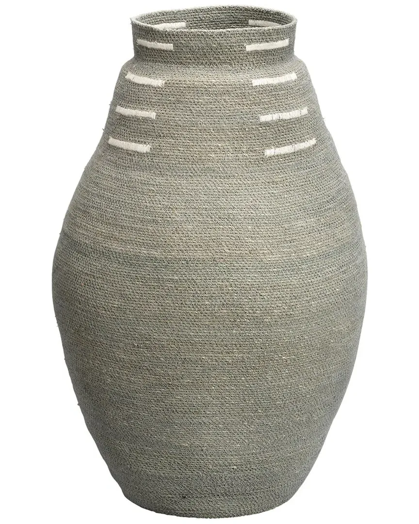 Rainforest Round Seagrass Basket - Blue image