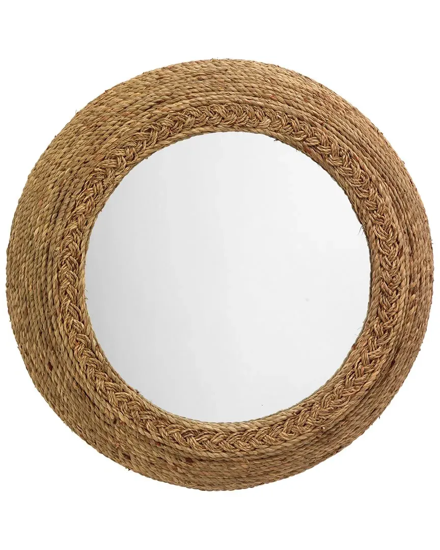 Seagrass Mirror - Natural, Metal image