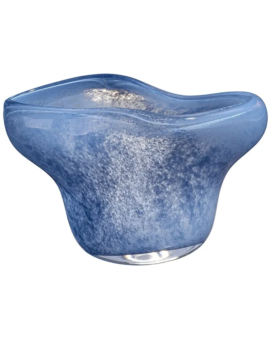 Splash Blown Glass Bowl - Blue image