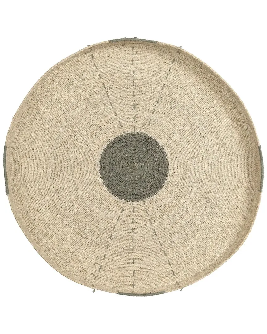 Sundial Round Wall Art - Teal, Seagrass image