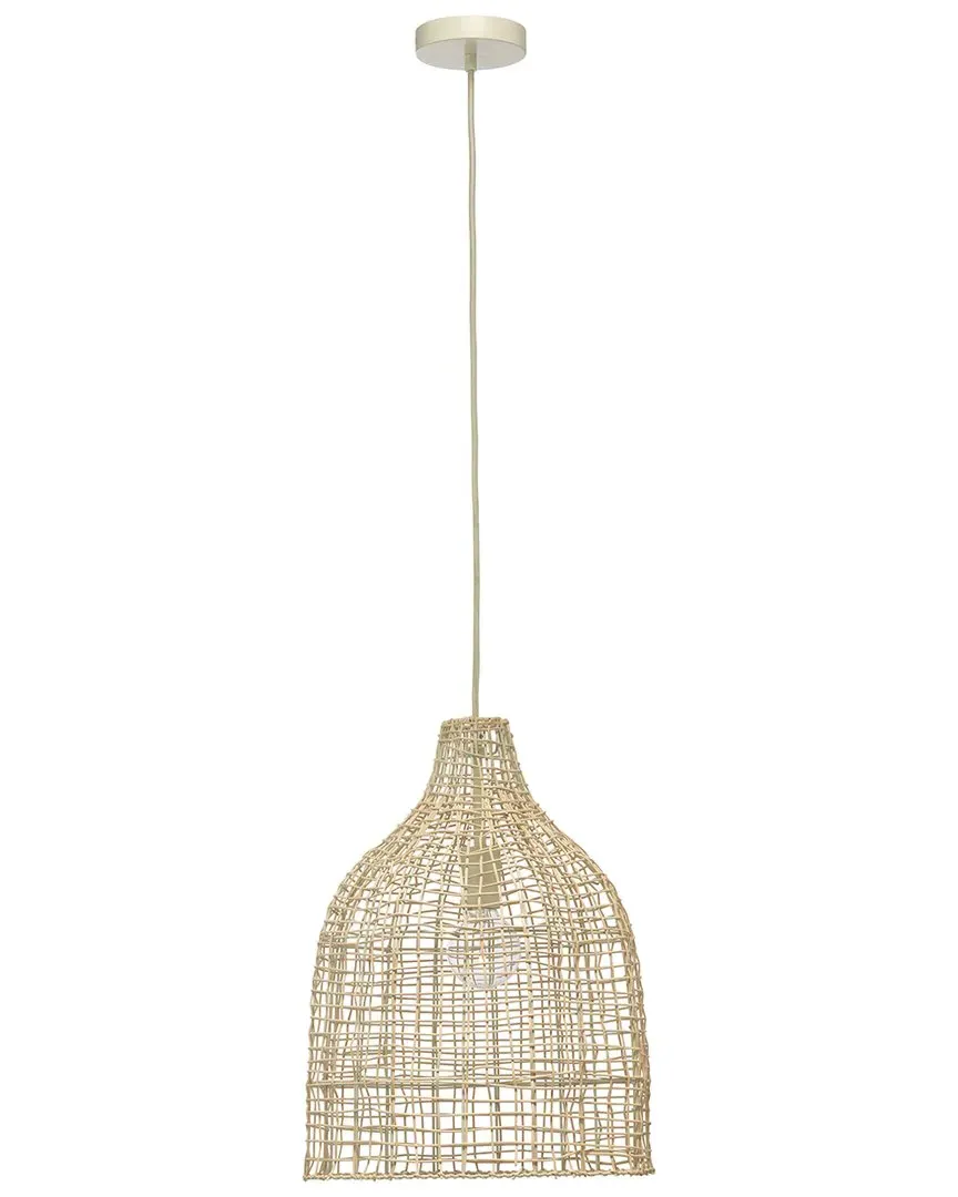 Whisper Pendant Light - Mushroom Beige, Rattan image
