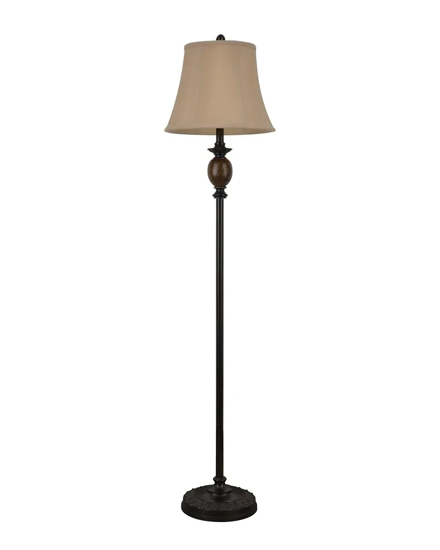 61in Floor Lamp - Bronze, Marble image