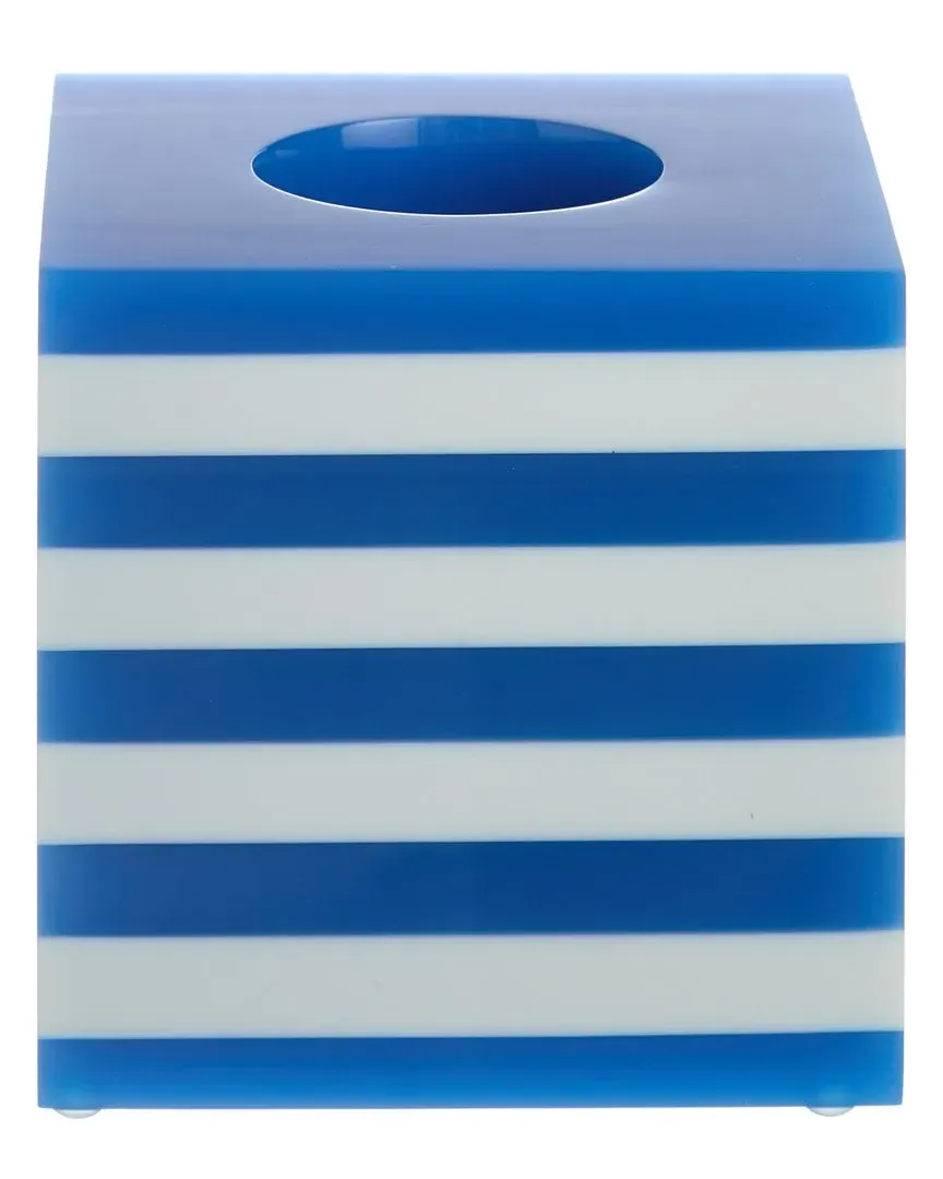 Cabana Mini Scoop Vase - Blue, Acrylic image