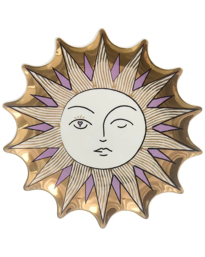 Muse Sun Trinket Tray - Gold image
