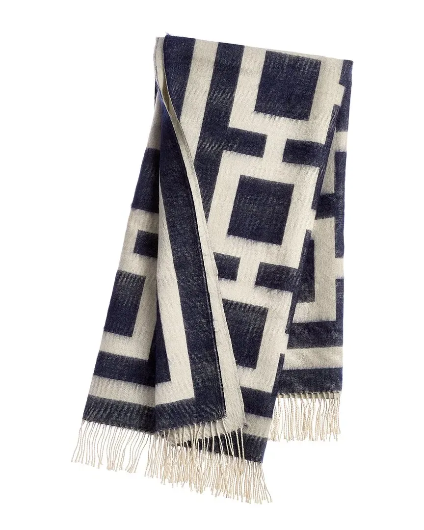 Nixon Baby Alpaca Throw - Navy