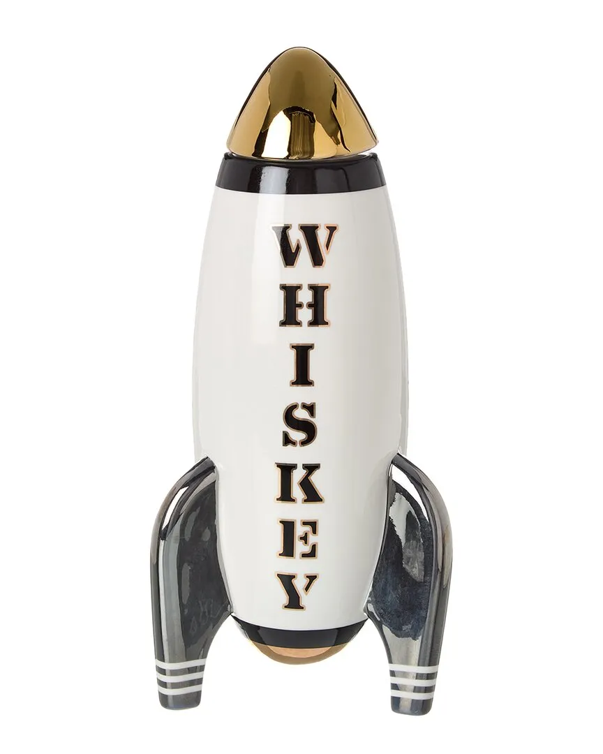 Rocket Whiskey Decanter - White, Porcelain image