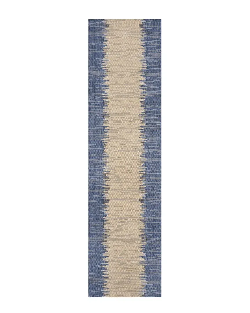 Arta Moroccan Flatweave Rug - Navy, Polypropylene image