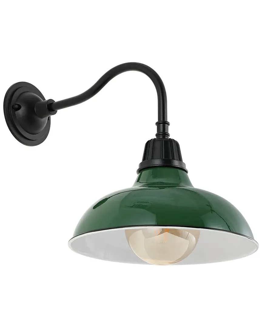 Aurora Indoor/Outdoor Sconce - Green, Metal