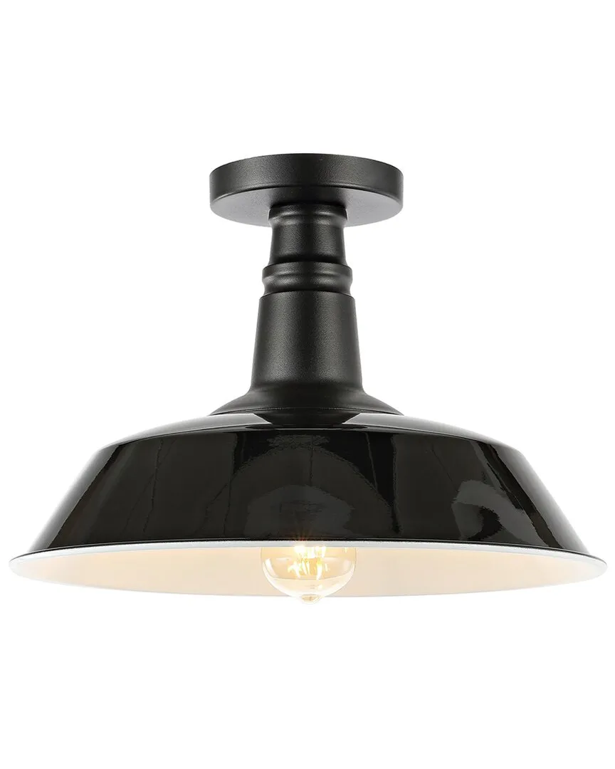 Camila Semi Flush Mount - Black, Metal image