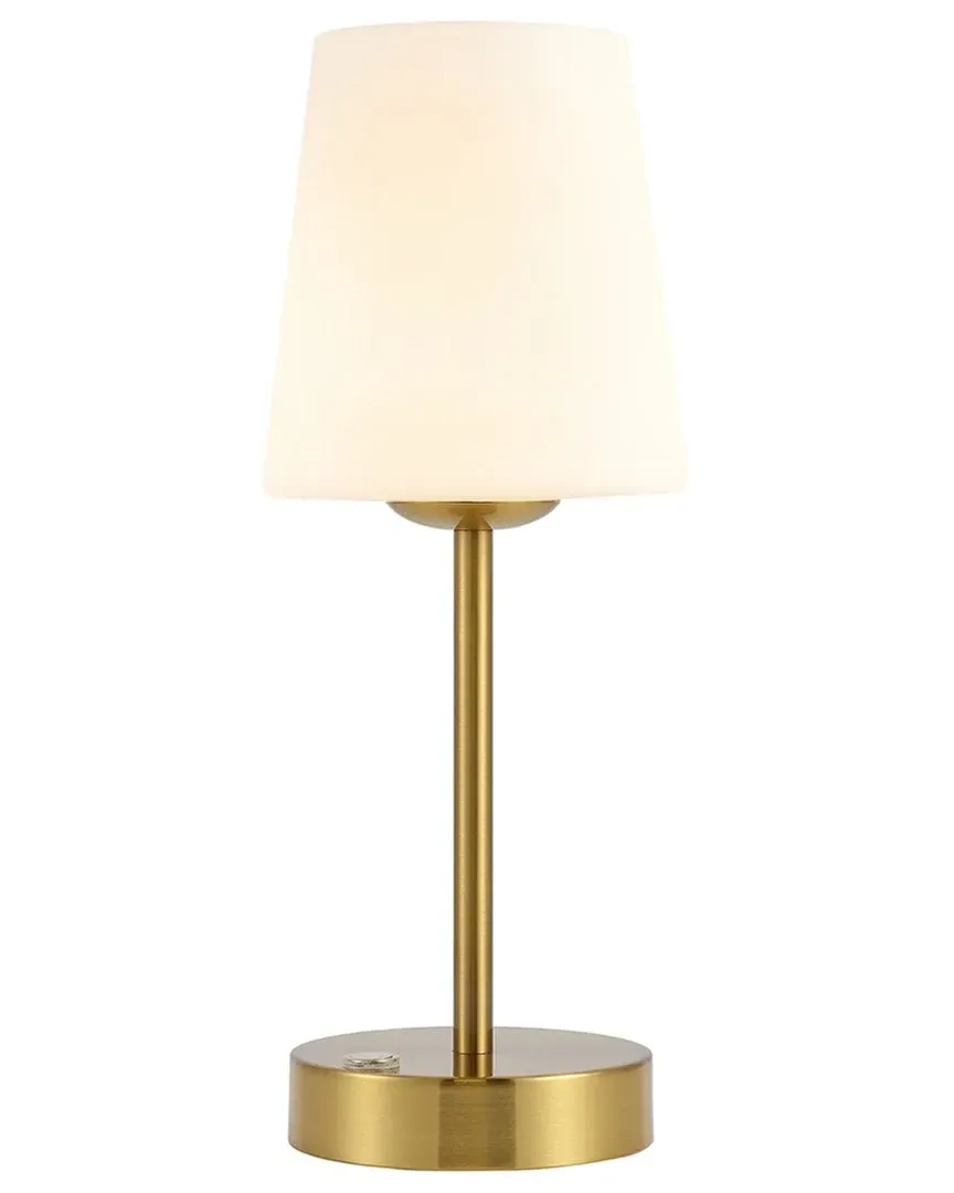 Carson 12In Rechargeable LED Table Lamp - Gold, Iron