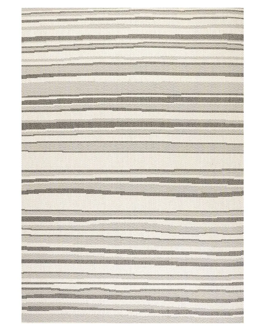 Castara Wavy Indoor/Outdoor Rug - Cream, Polypropylene image