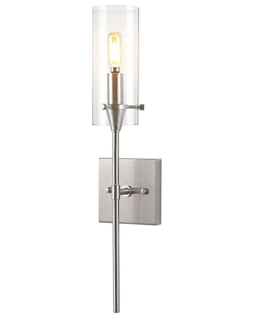 Cato LED Wall Sconce - Nickel, Glass image