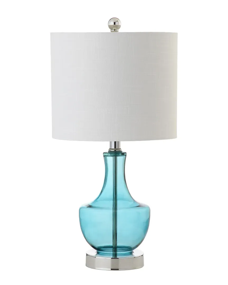 Colette Mini Glass Table Lamp - Amalfi Blue image