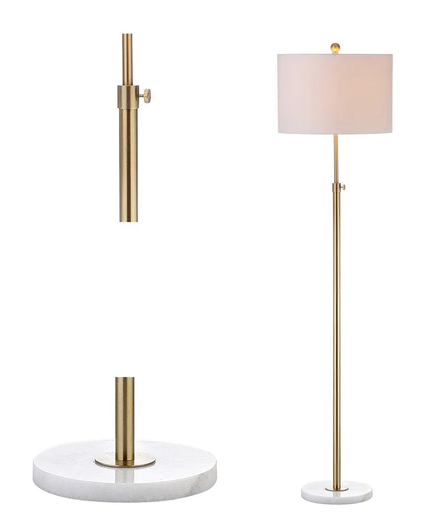 Designs 65in Adjustable Floor Lamp - Brass Gold, Metal image