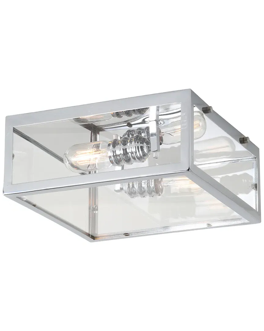 Grayson 12in LED Flush Mount - Chrome