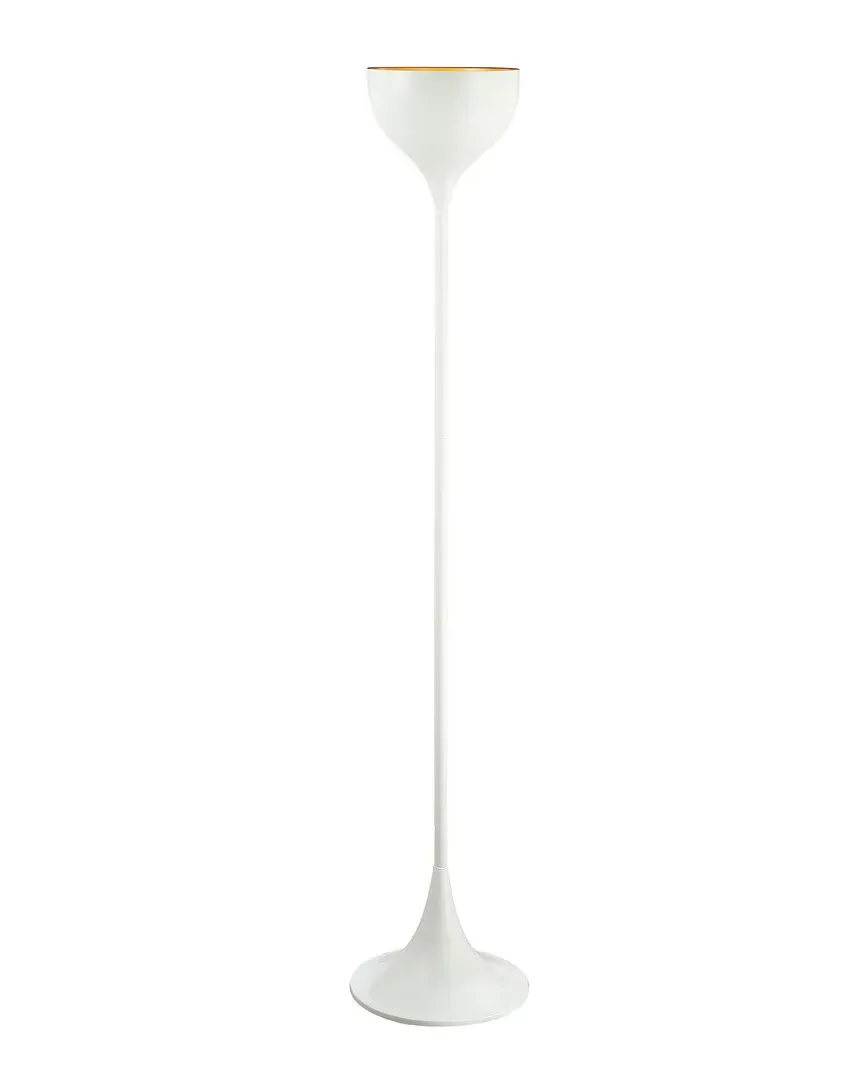 Joyce 69.5in Metal LED Floor Lamp - White