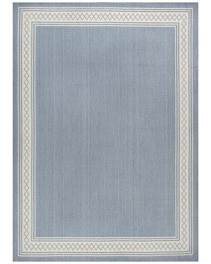 Lucia Indoor/Outdoor Rug - Blue, Polypropylene