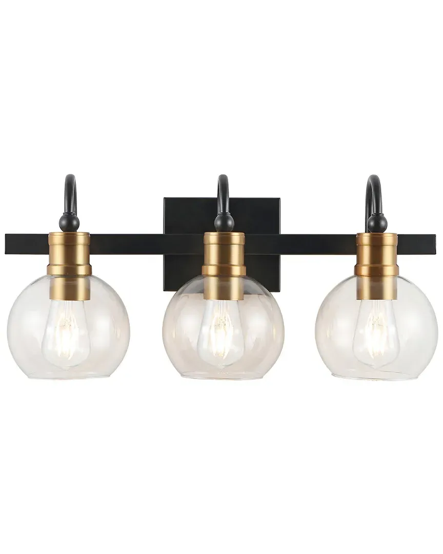 Marais 3-Light Vanity Light - Black, Iron