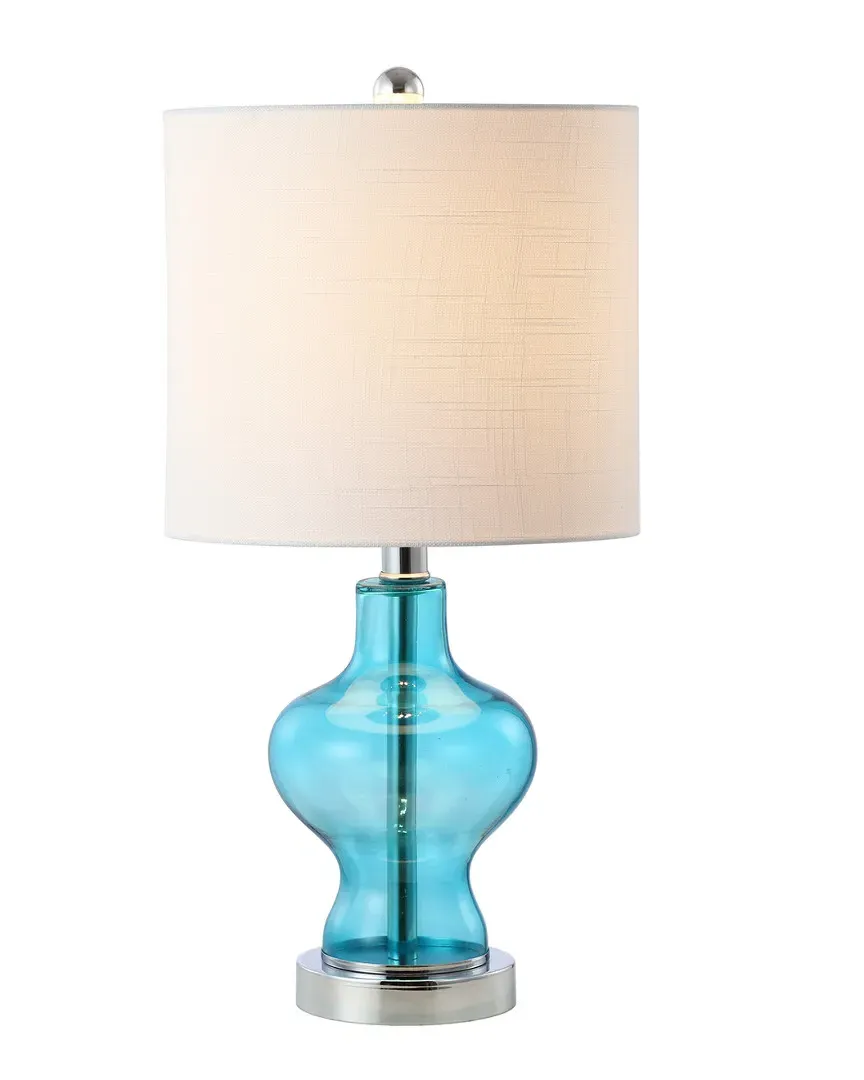 Mer LED Table Lamp - Aqua, Glass Metal