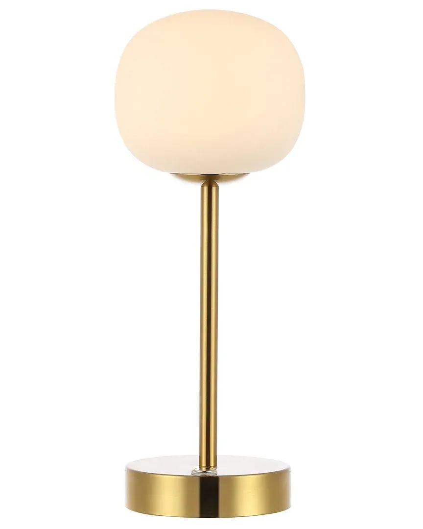 Natalia 12In Rechargeable LED Table Lamp - Gold, Iron image