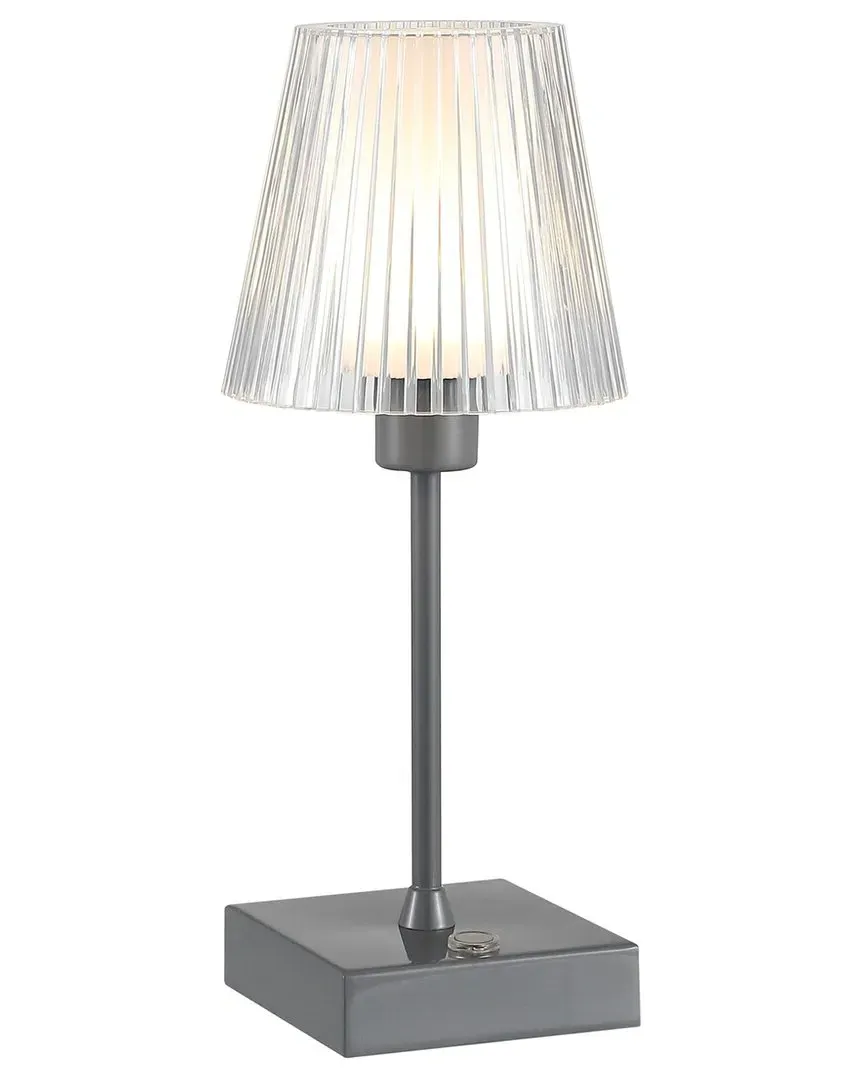 Oscar LED Table Lamp - Grey, Metal