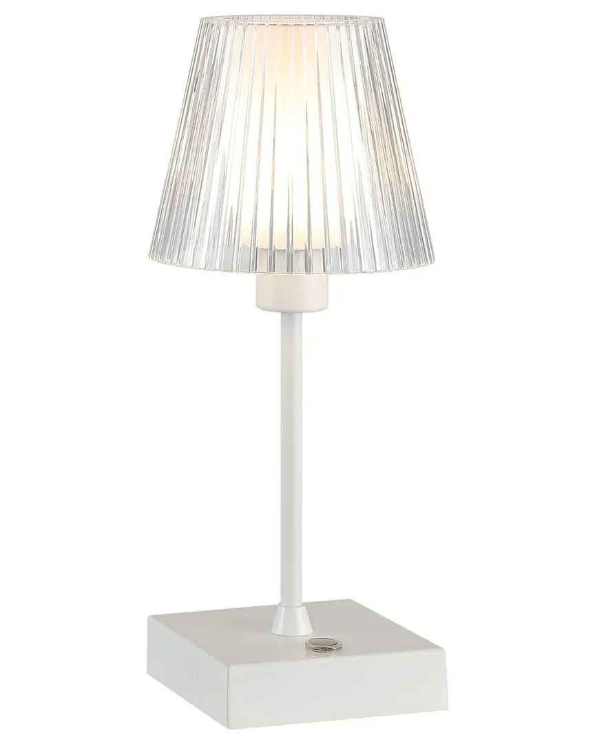 Oscar LED Table Lamp - White, Metal
