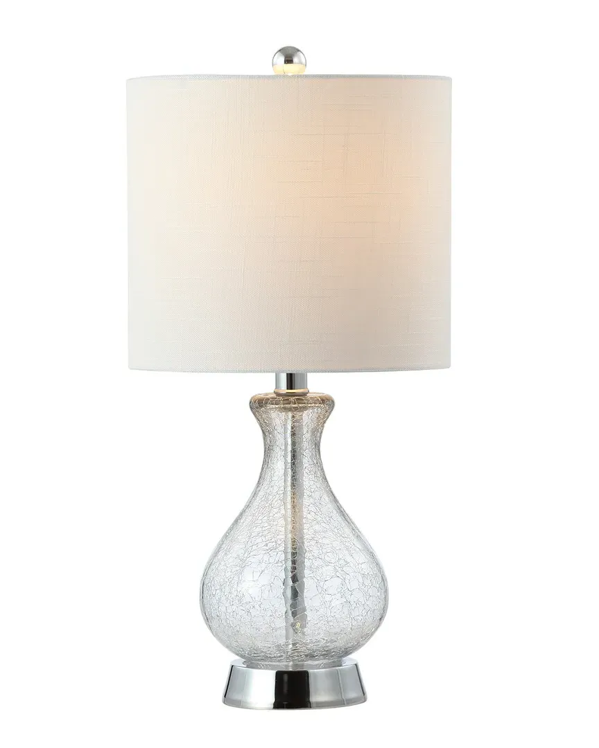 Playa Bubble Glass LED Table Lamp - Clear, Chrome image
