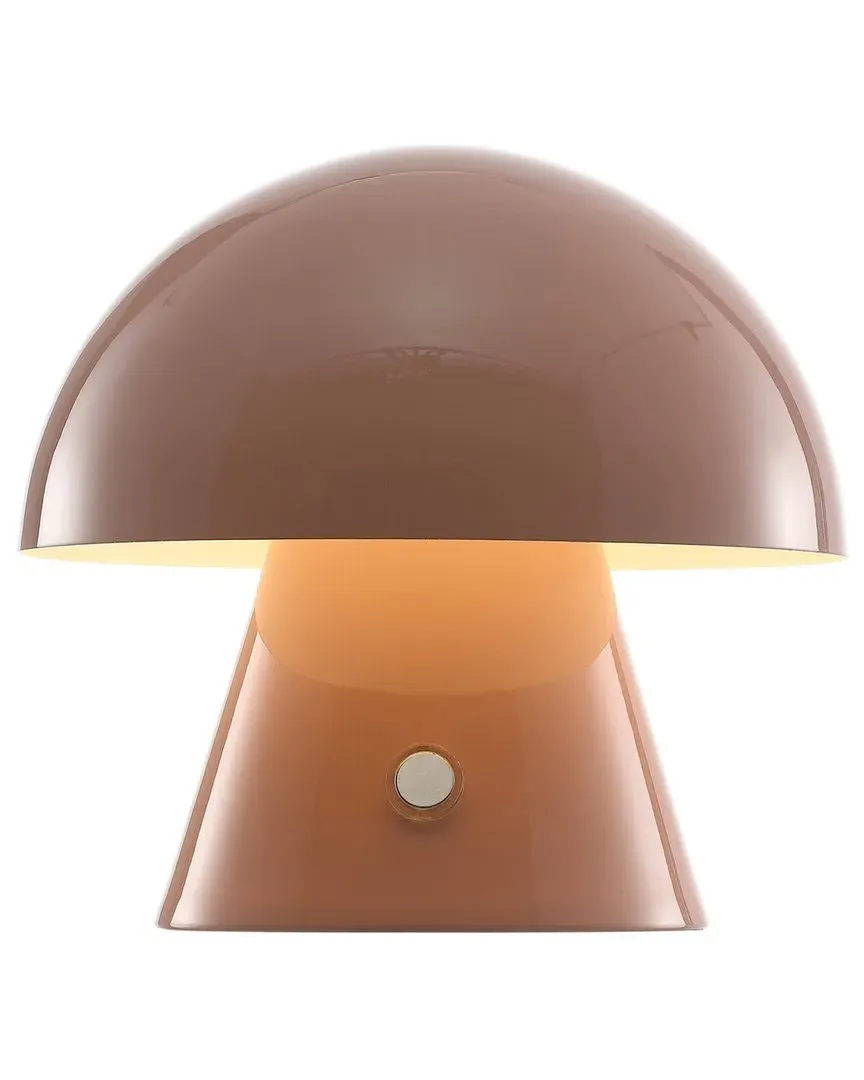 Porcini LED Table Lamp - Pink, Metal
