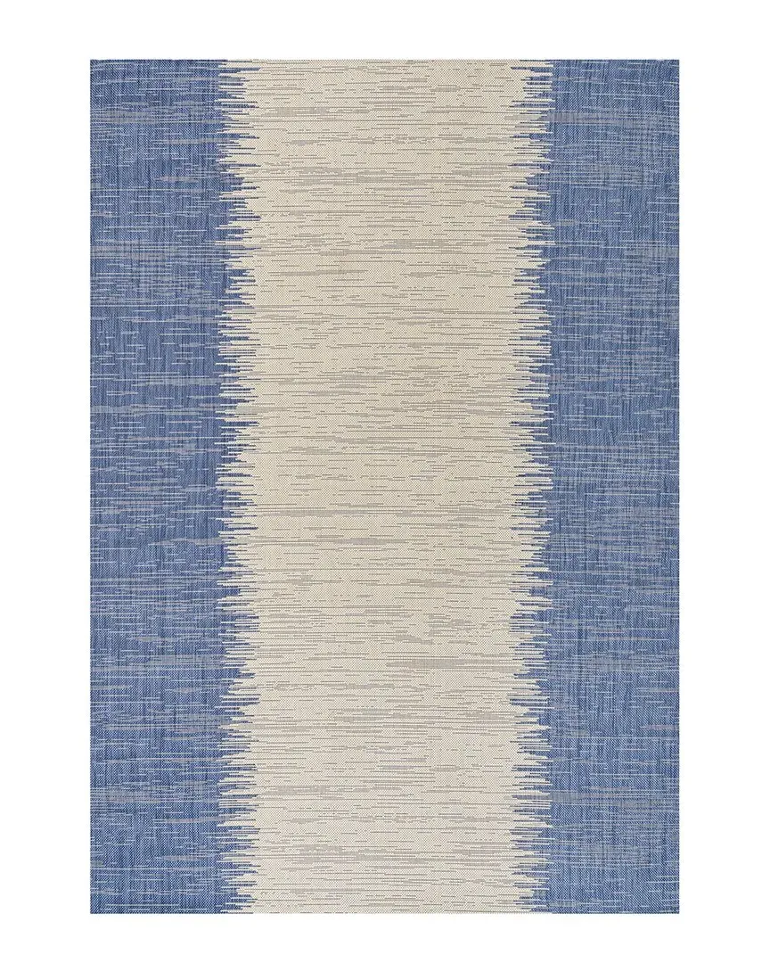 Santa Monica Tavira Indoor/Outdoor Rug - Blue, Polypropylene image