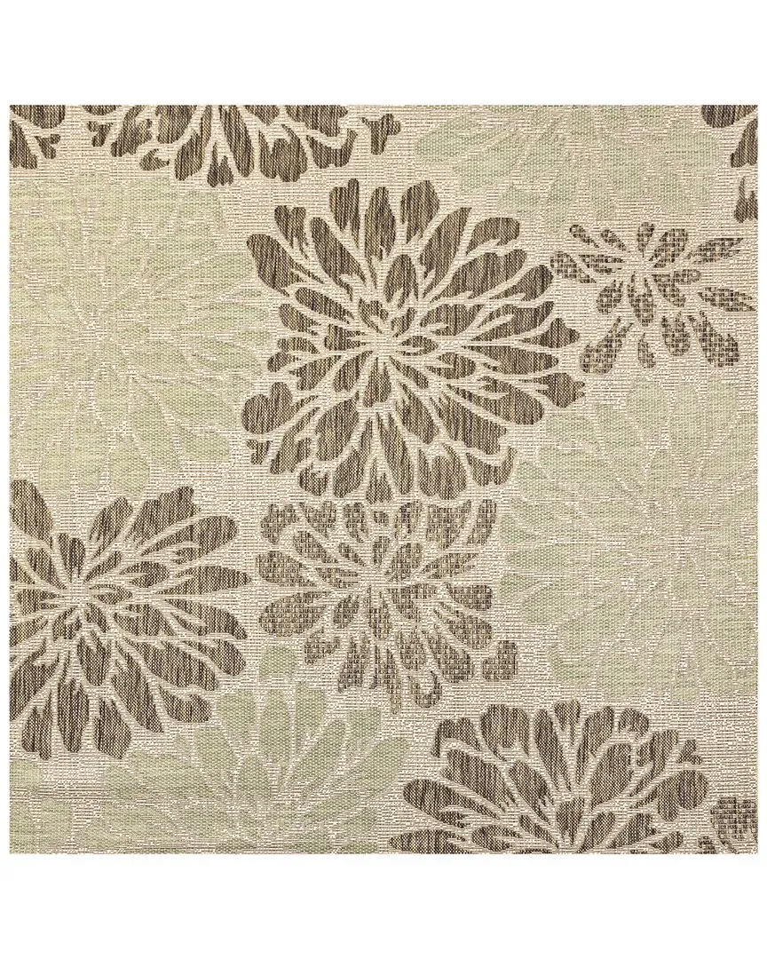 Santa Monica Zinnia Indoor/Outdoor Rug - Sage, Polypropylene