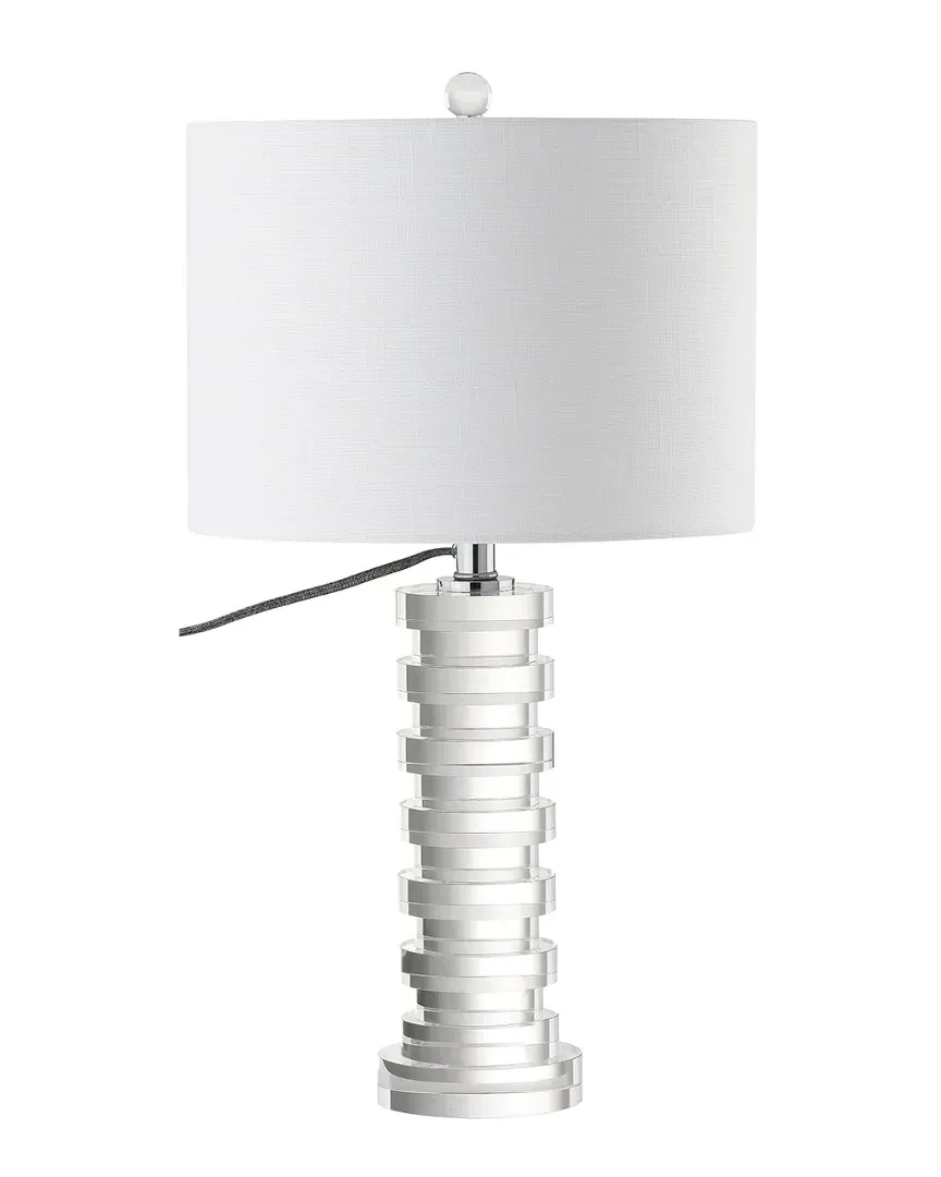 Sasha 25in Crystal Table Lamp - Clear image