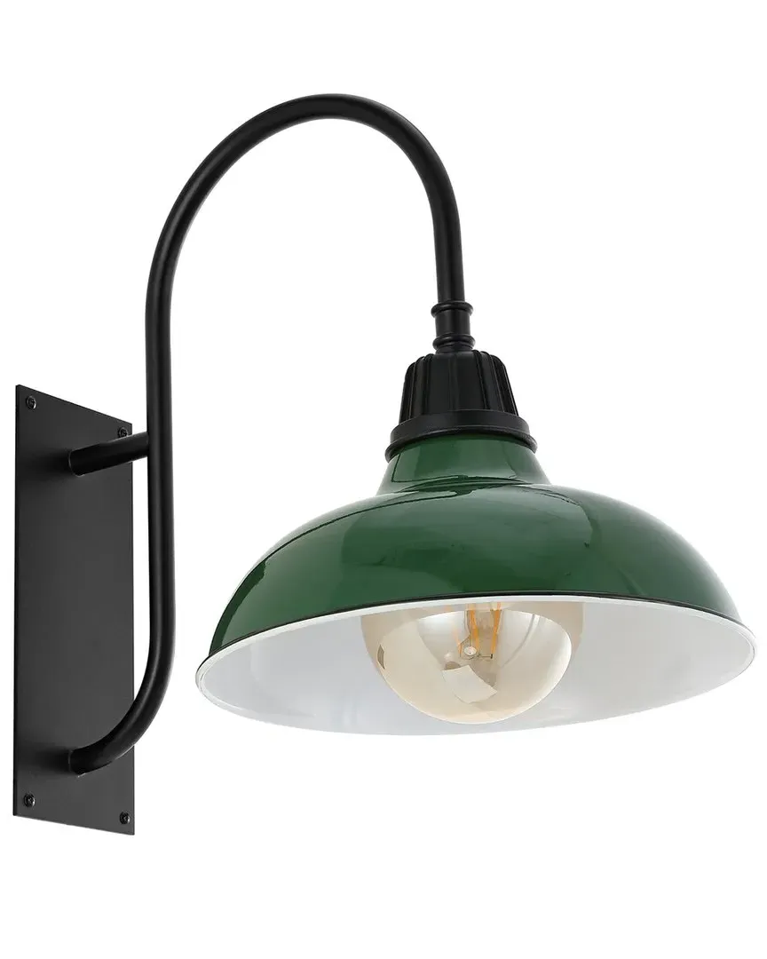 Stanley Indoor/Outdoor Sconce - Green, Metal