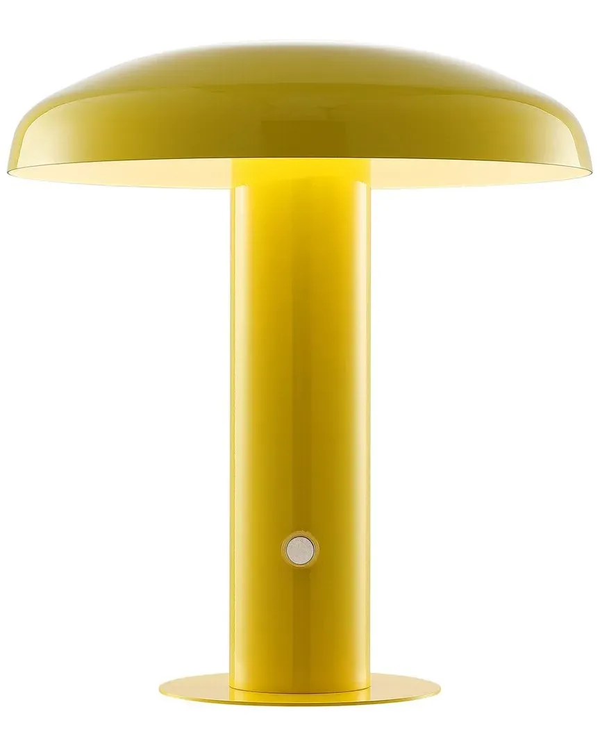 Suillius LED Table Lamp - Yellow, Metal