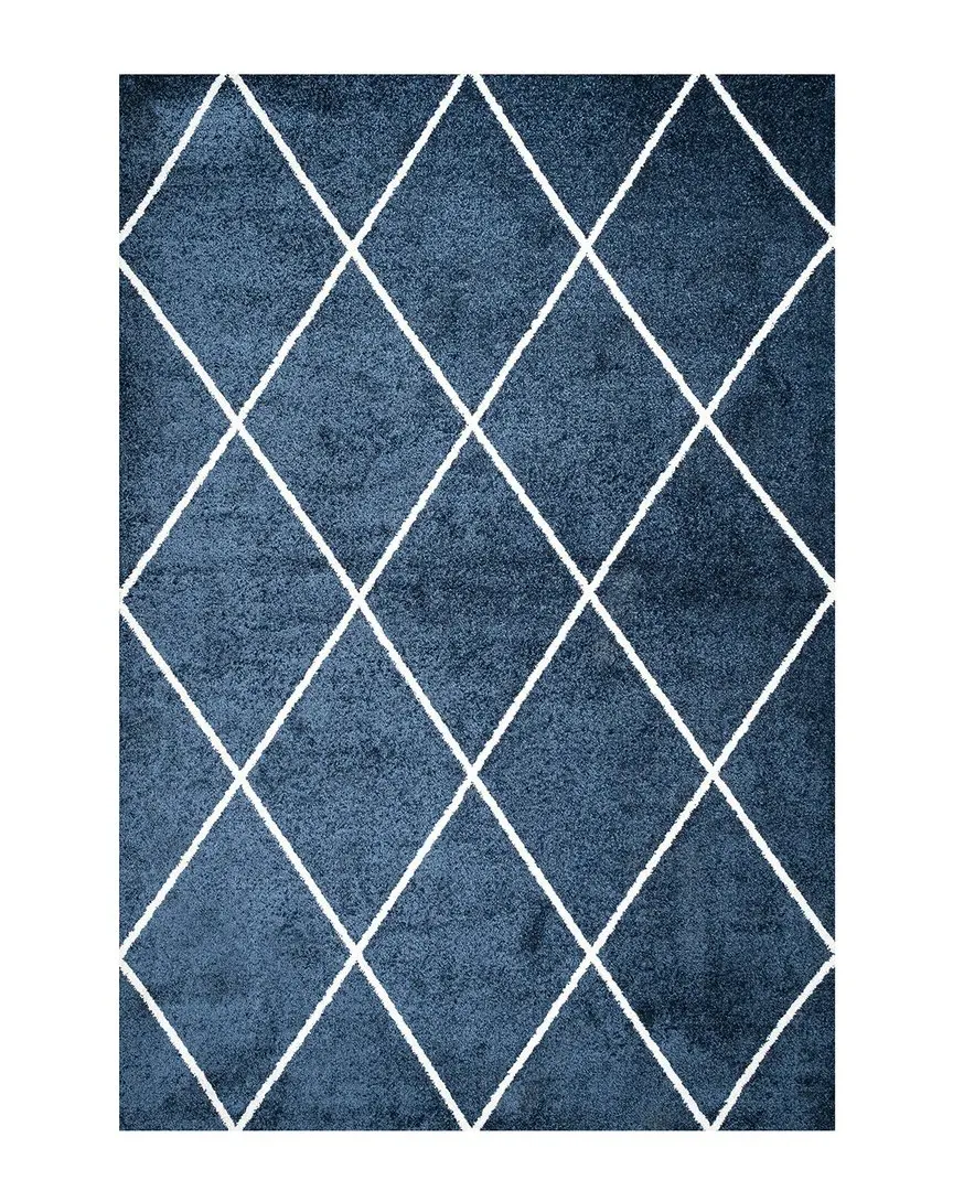 Supersoft Cole Rug - Navy, Polypropylene image