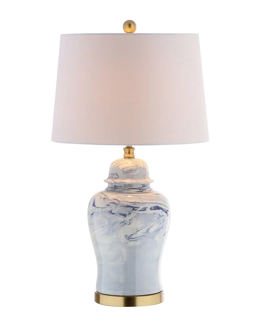 Wallace 26in Ceramic Table Lamp - Brass Gold