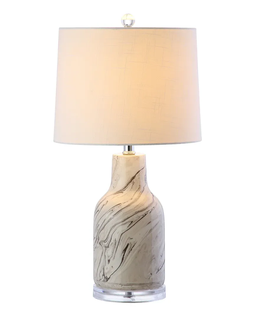Webb 23in Ceramic Table Lamp - Chrome